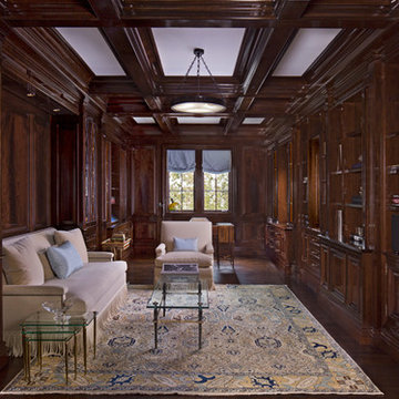 French Polished Library