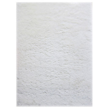 Odyssey Area Rug, White, 8? x 11?, Solid