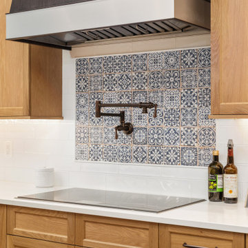 Thompson Road Transitional Kitchen & Main Level Renovation