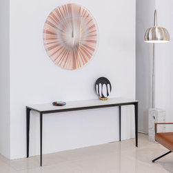 Minimalist Study Desk/ Console - White - Console Tables