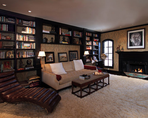 Shelves Over Sofa | Houzz