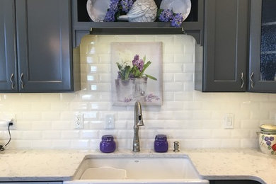 Inspiration for a transitional home design remodel in Other