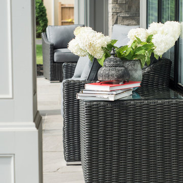 Bretton Slim love seat - Brad's house