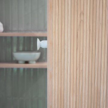 Organic Chic Primary Bathroom