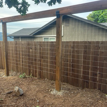cable rail pergola