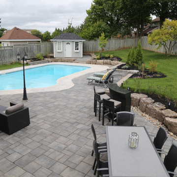 Stone Poolscape