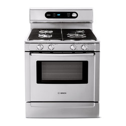 Bosch 700 Series 30" Gas Freestanding Range, Full Stainless | HGS7282UC - Gas Ranges And Electric Ranges