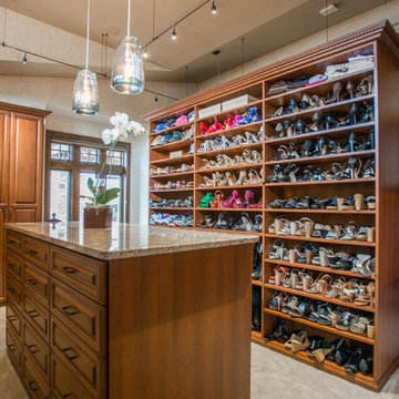 Shoe and handbag storage