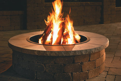 Grand Fire Ring with Cap | Necessories™ ― Outdoor Living Kits