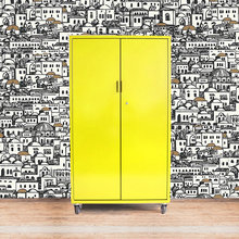 toy bins and bookcase cabinets
