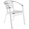 Sadie Stacking Aluminum Outdoor/Indoor Chairs, Set of 6
