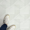 Neutral Frey Peel and Stick Floor Tiles