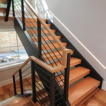Project #73 | Bold Modern Staircase with Integrated Lighting