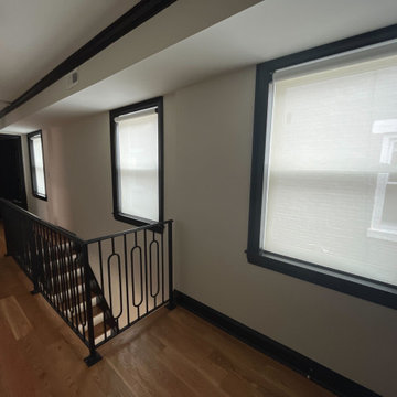 Arlington, VA Custom Shade and TV Installation on First Floor