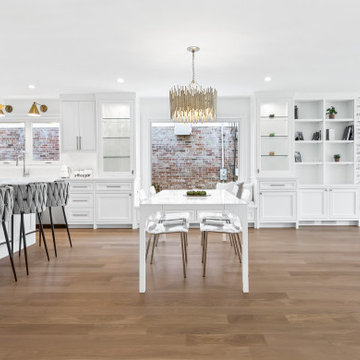 Skokie Single Family Home Remodel KITCHEN REMODELINGThe original kitchen in this