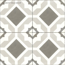 Contemporary Cement Tile - 床＆壁タイル