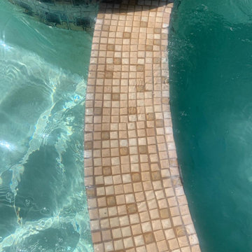 First Tile Job 2003 - Pool Tile