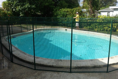 Green Pool Fences