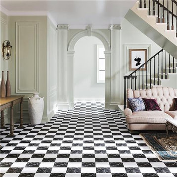 Merzoni Checker Ruzzini Porcelain Floor and Wall Tile