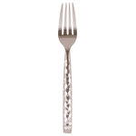 10 Strawberry Street - Hammer Forged Dinner Forks, Set of 6 - Hammer Forged : The hammered pattern on this sleek collection lends a high-end disposition to your dinner.