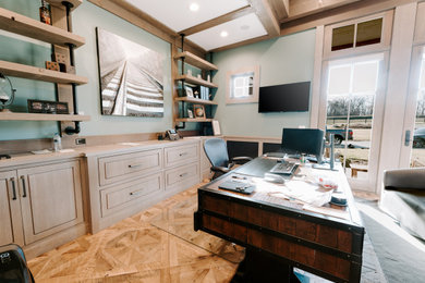 Home office - home office idea in Chicago