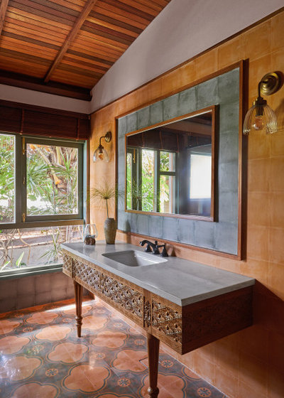 Tropical Bathroom by Fadd Studio