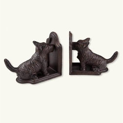 Scottie Dog Bookends - Bookends