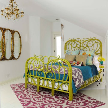 Guest Bedroom Floral Mural