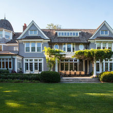 Outdoor grill and landscaping