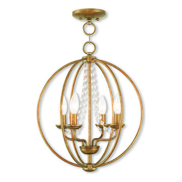 Livex Lighting Convertible Mini Chandelier
