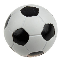 GlideRite Hardware - Hand-Painted Soccer Ball Cabinet or Dresser Sports Knobs - Cabinet And Drawer Knobs