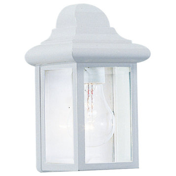 Generation Lighting 8588 Mullberry Hill 9" Tall Outdoor Wall - White