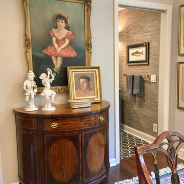 Half Bath & Living Room Redo