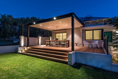 Design ideas for a contemporary verandah in Perth.