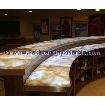 backlit onyx contertops backlighting onyx bars recepition Countertops