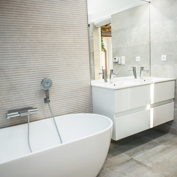 Rénovation d'une suite parentale sous les toits