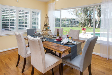 Inspiration for a dining room remodel in Orlando