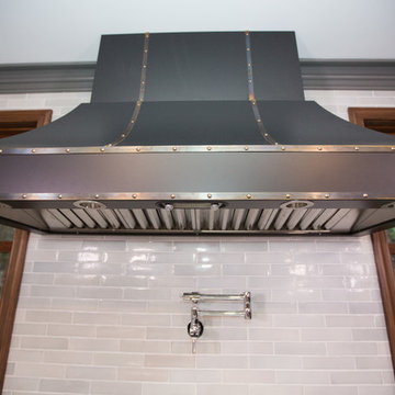 Iron Chef Micheal Symon's BlueStar kitchen featuring 60" French Top Range