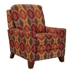 Cabot Low Profile Recliner by La-Z-Boy shown in Autumn - Recliner Chairs