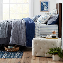Master Bedroom, in blues and grays
