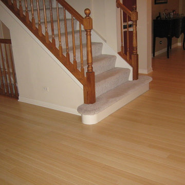 Natural Vertical Bamboo Flooring
