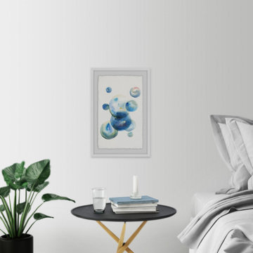"Être Brillant" Framed Painting Print