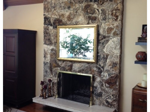Living Room Fireplace And Lighting Track Lighting Or