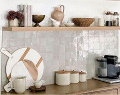Joanna Gaines new cooking show Kitchen stone walls