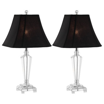 Safavieh Lilly Crystal Table Lamps, 24.5"H, Set of 2