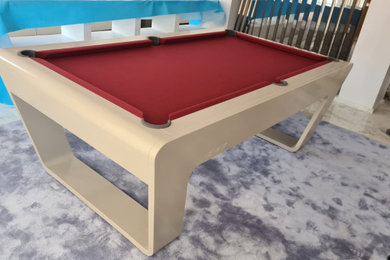 Luxury 247 pool table for hotel project