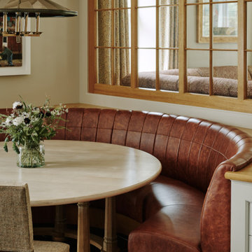 Art Deco Kitchen and Living Room