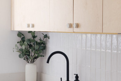 Inspiration for a scandinavian kitchen in Kent.