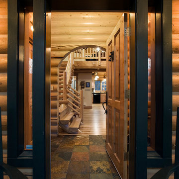 Rocky Mountain Log Homes- Manchester Floor Plan
