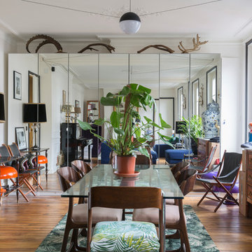 Paris 10ème - La chapelle - salle à manger éclectique